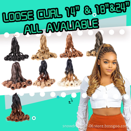 Julianna spiral french curl wave yaki pony style curly wavy afro kinky extensions synthetic braids for african hair attachments